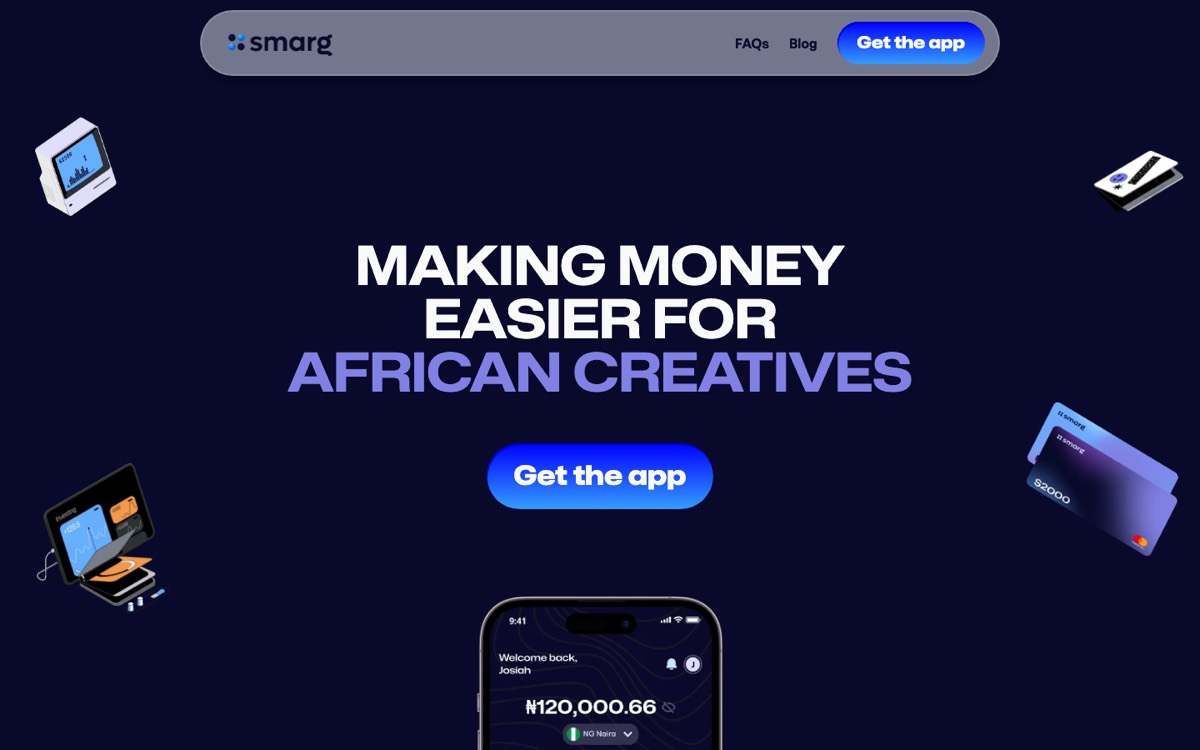 Smarg — Landing Page
